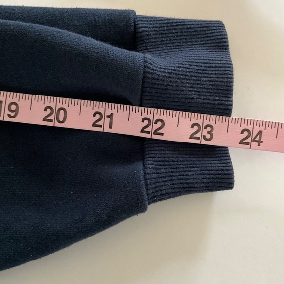 VTG Y2K Umbro Ireland Football Training Track Jacket L Navy 1/4 Zip FAI Eircom - Picture 9 of 10